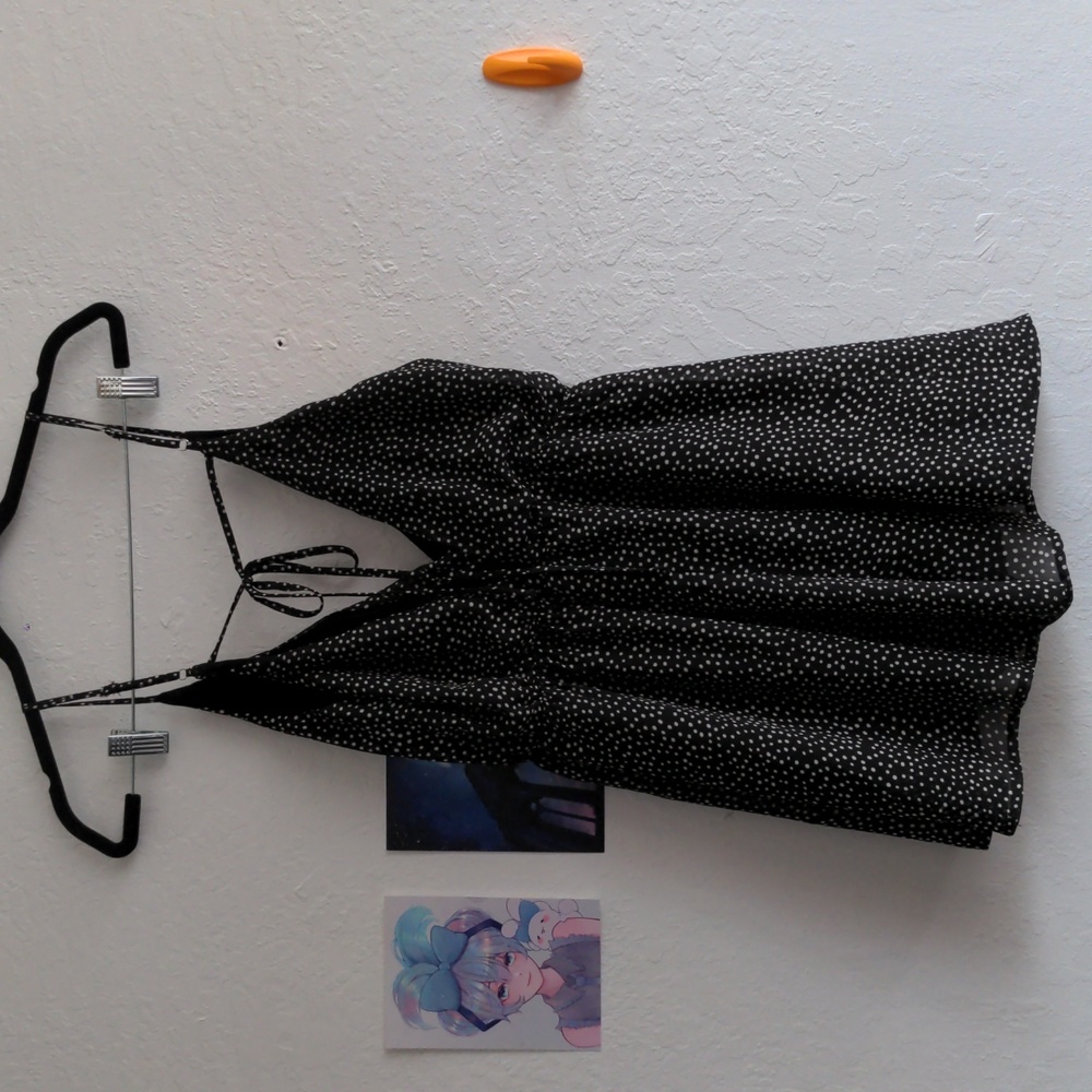 Lulus Polka Dot Backless Mini Dress - Picture 2 of 2